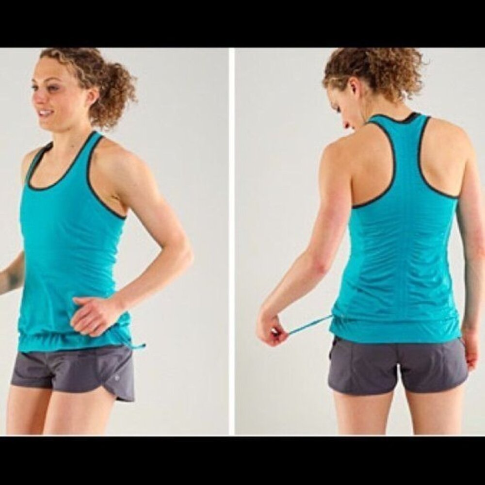 Lululemon Mind Over Matter SL Tech Racerback Cinch Drawstring Tank - Picture 8 of 8